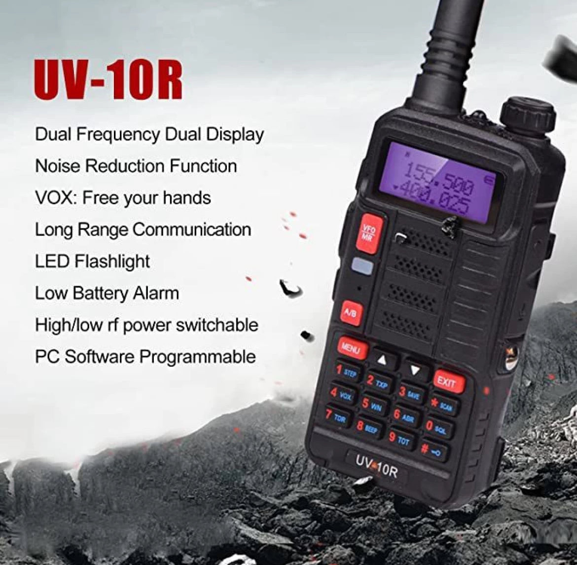 Walkie talkie 20km range(1set=2pc)