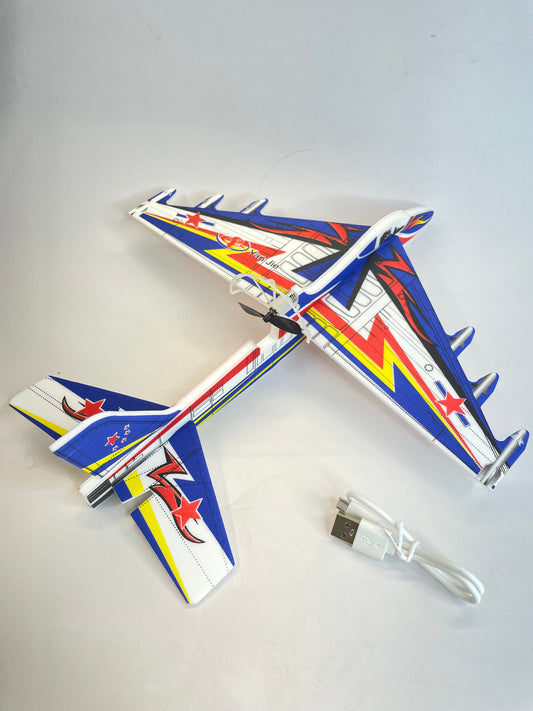 Motor aeroplane rechargeable